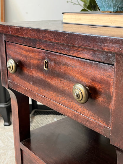 Antique Wooden Nightstand