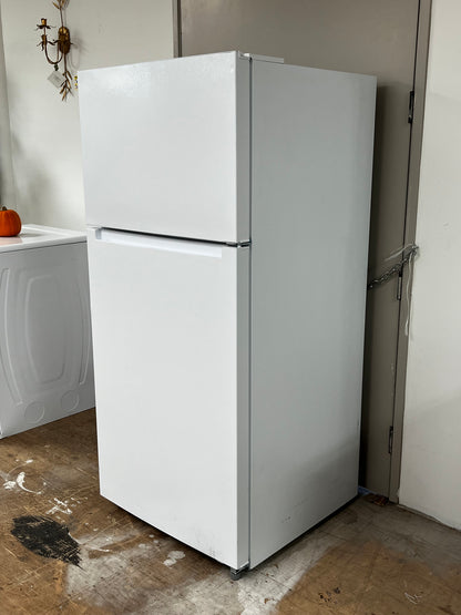 Seasons 18 Cu. Ft. White Top Freezer Refrigerator