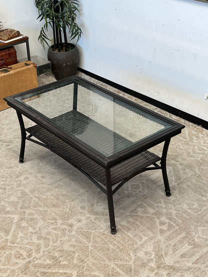Woven Style Outdoor Coffee Table