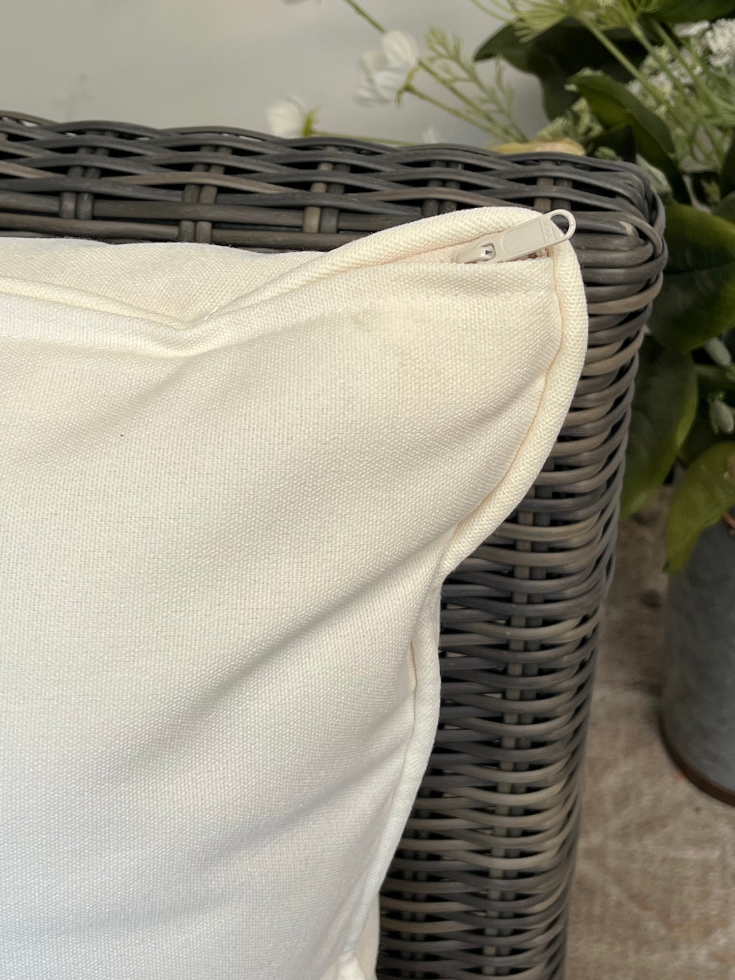 Outdoor Poly Rattan Gray Chair