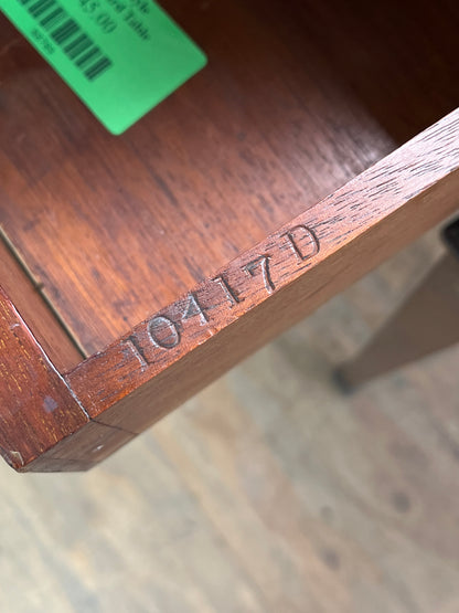 Edwardian Style Envelop Card Table