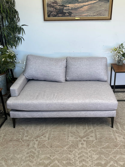 Modern Gray Two Seat Couch