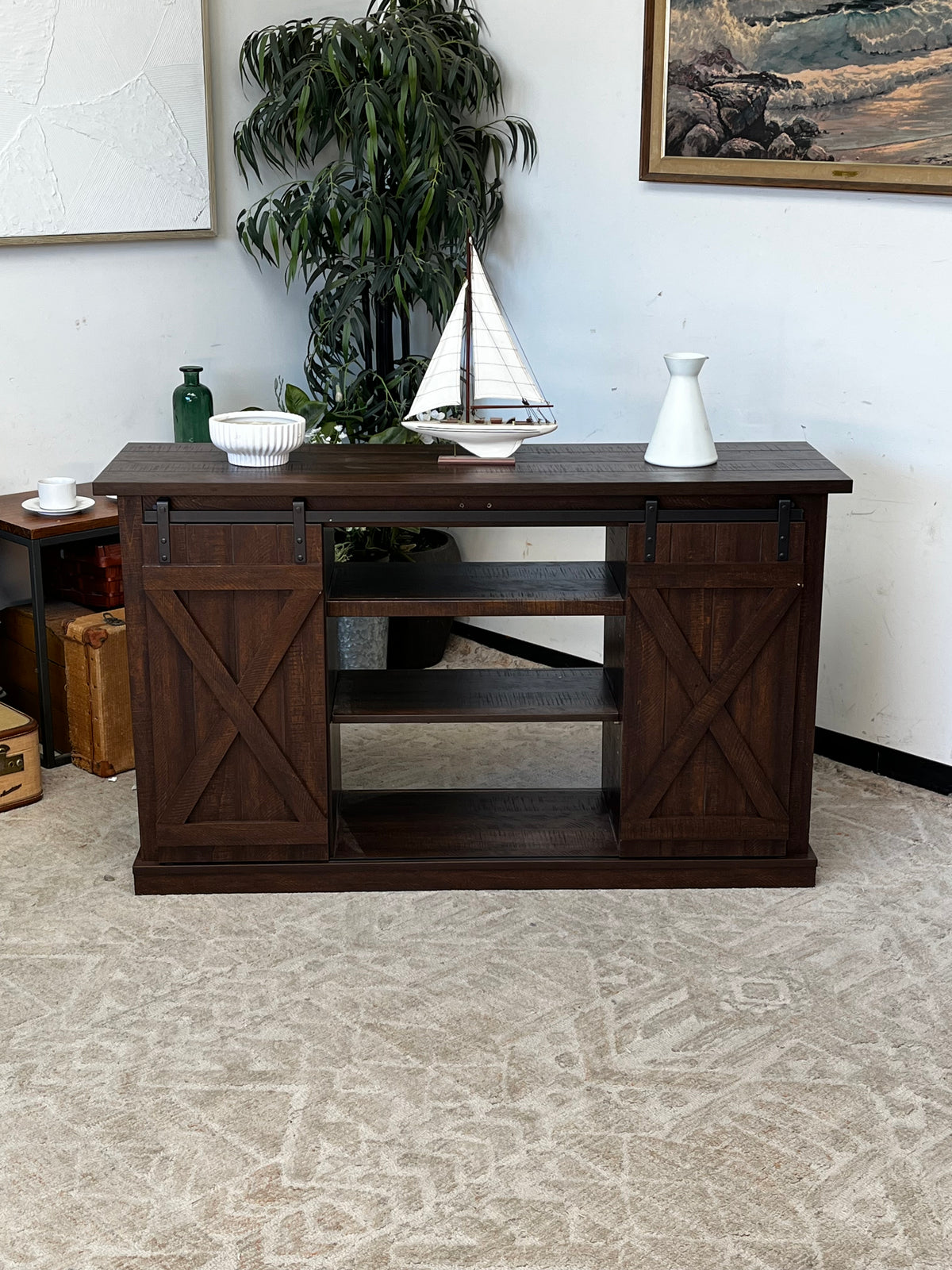 Farmhouse Style TV Stand