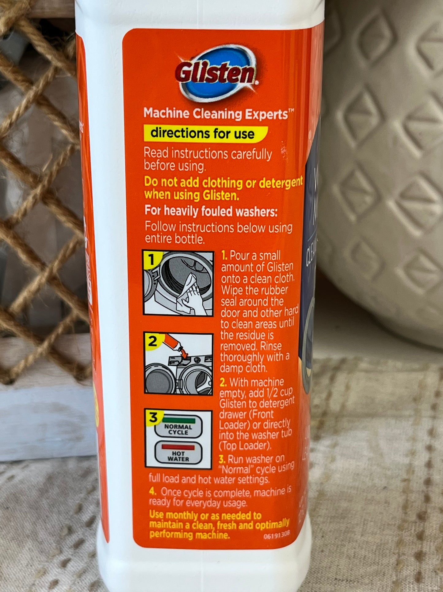 Glisten Washing Machine Cleaner