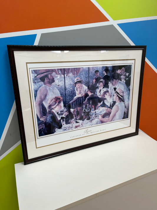 Pierre-Auguste Renoir "Luncheon of the Boating Party" Framed Print