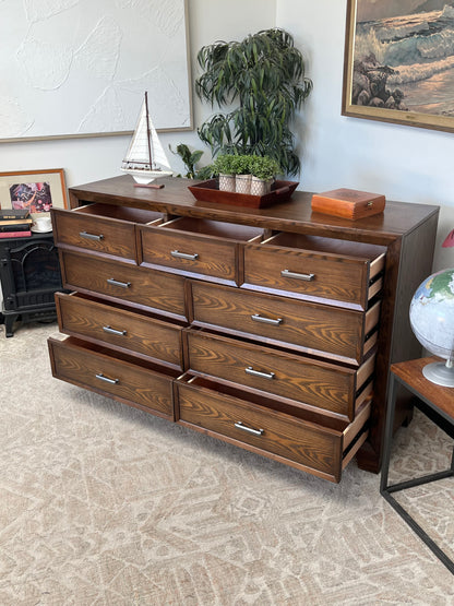 Craftsman Style 9 Drawer Dresser