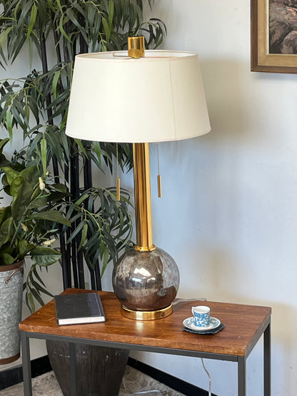 Antique Style Gold Frame Table Lamp