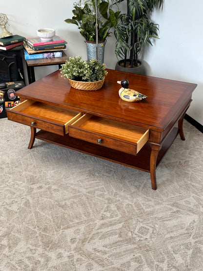 Traditional Style 46" Coffee Table
