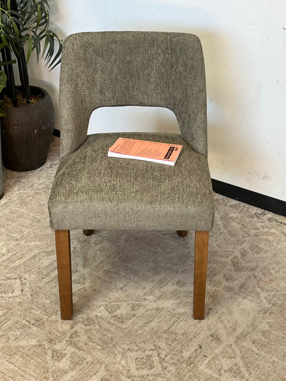 Modern Green Upholstered Dining Chair