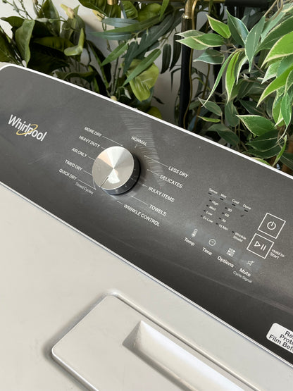 Whirlpool 7 cu. ft. White Top Load Electric Dryer Without Plug - Scratched