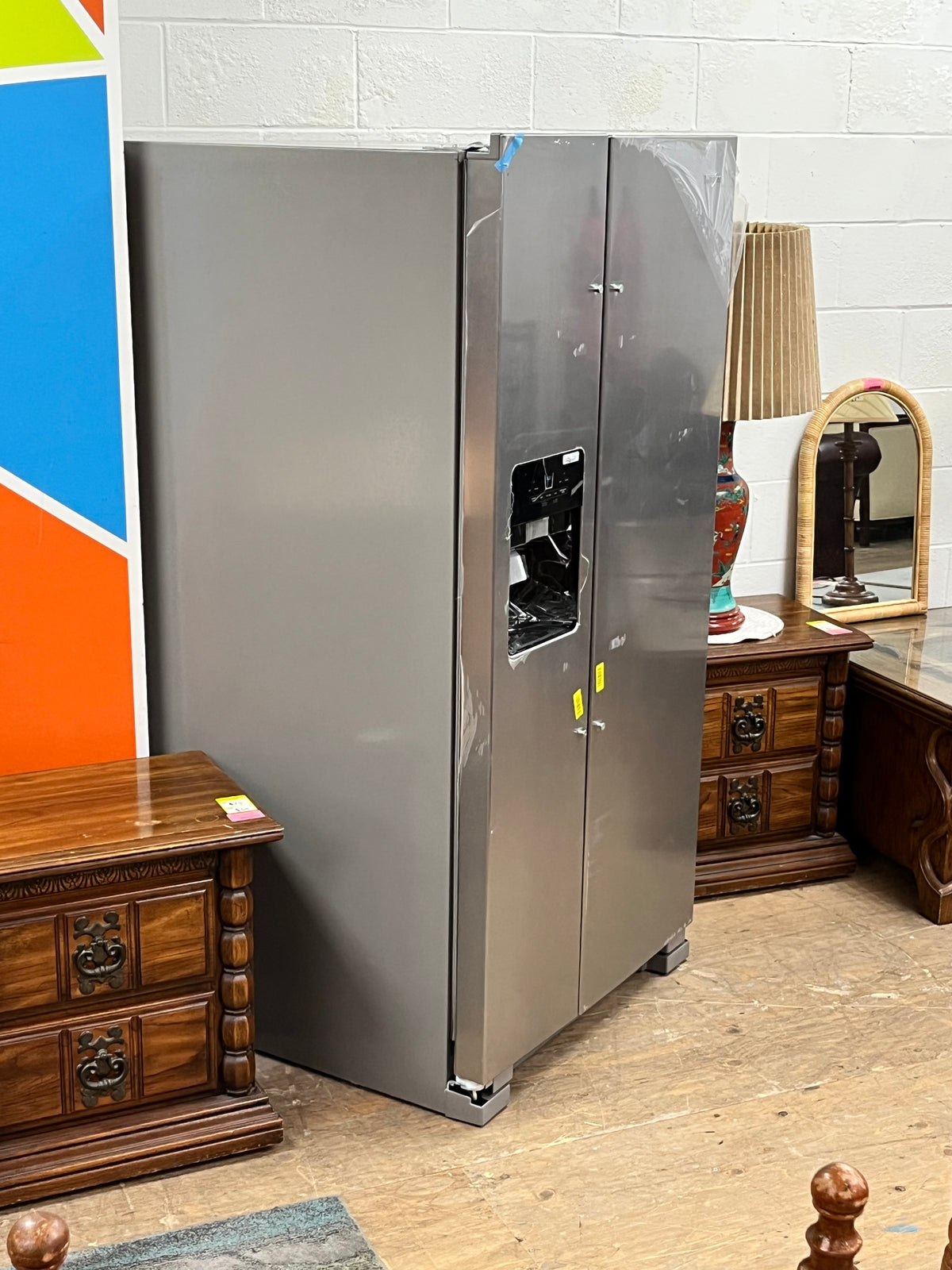Whirlpool 21.4 cu. ft. Side-by-Side Refrigerator Stainless Steel