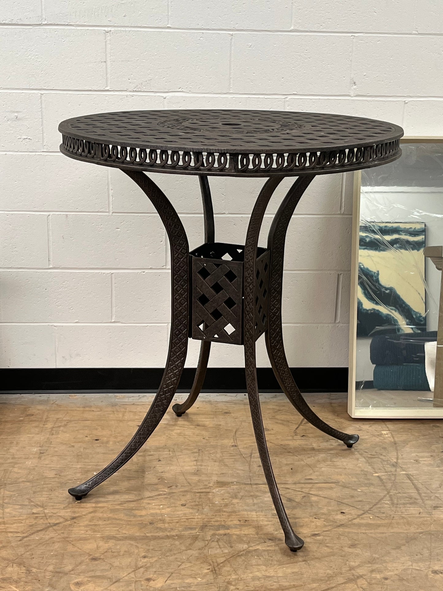 Outdoor Tall Round Patio Table