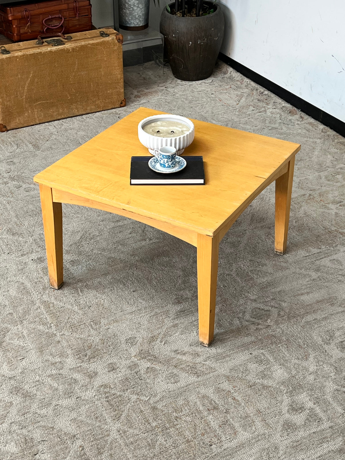 Mid-Century Wooden Side Table