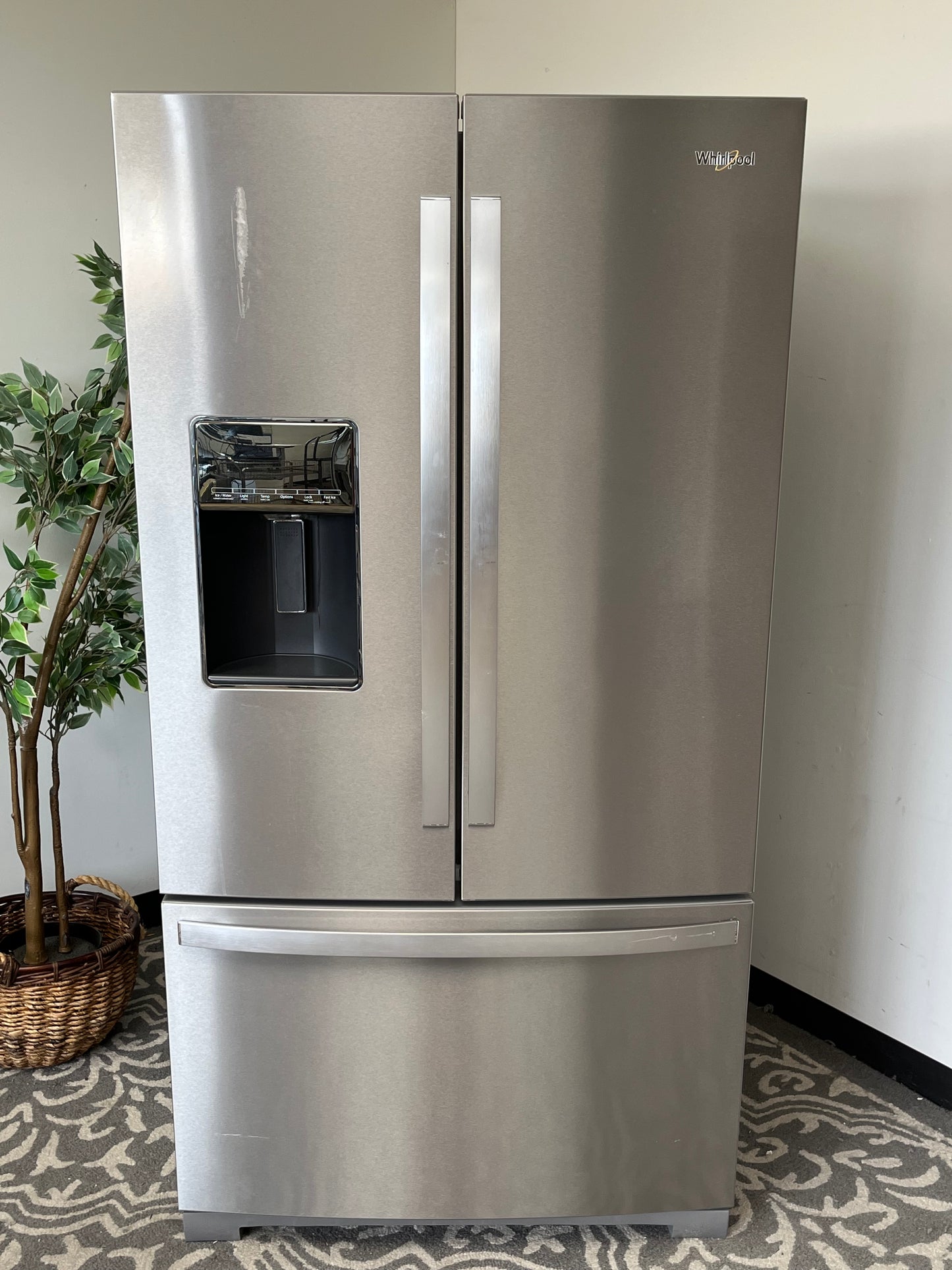 Whirlpool 27cu.ft  Stainless Steel Refrigerator