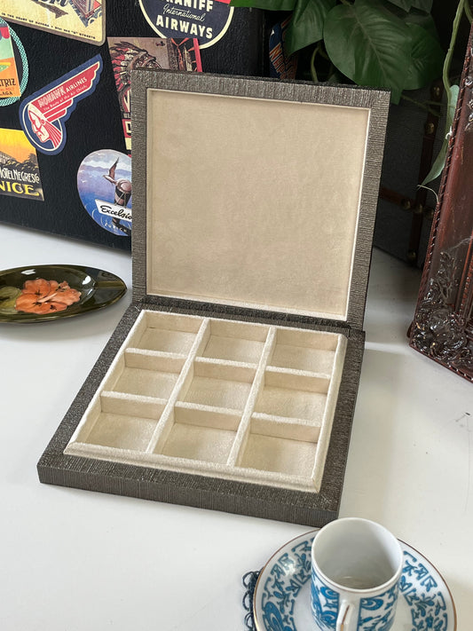 Diamond Pattern Jewelry Box