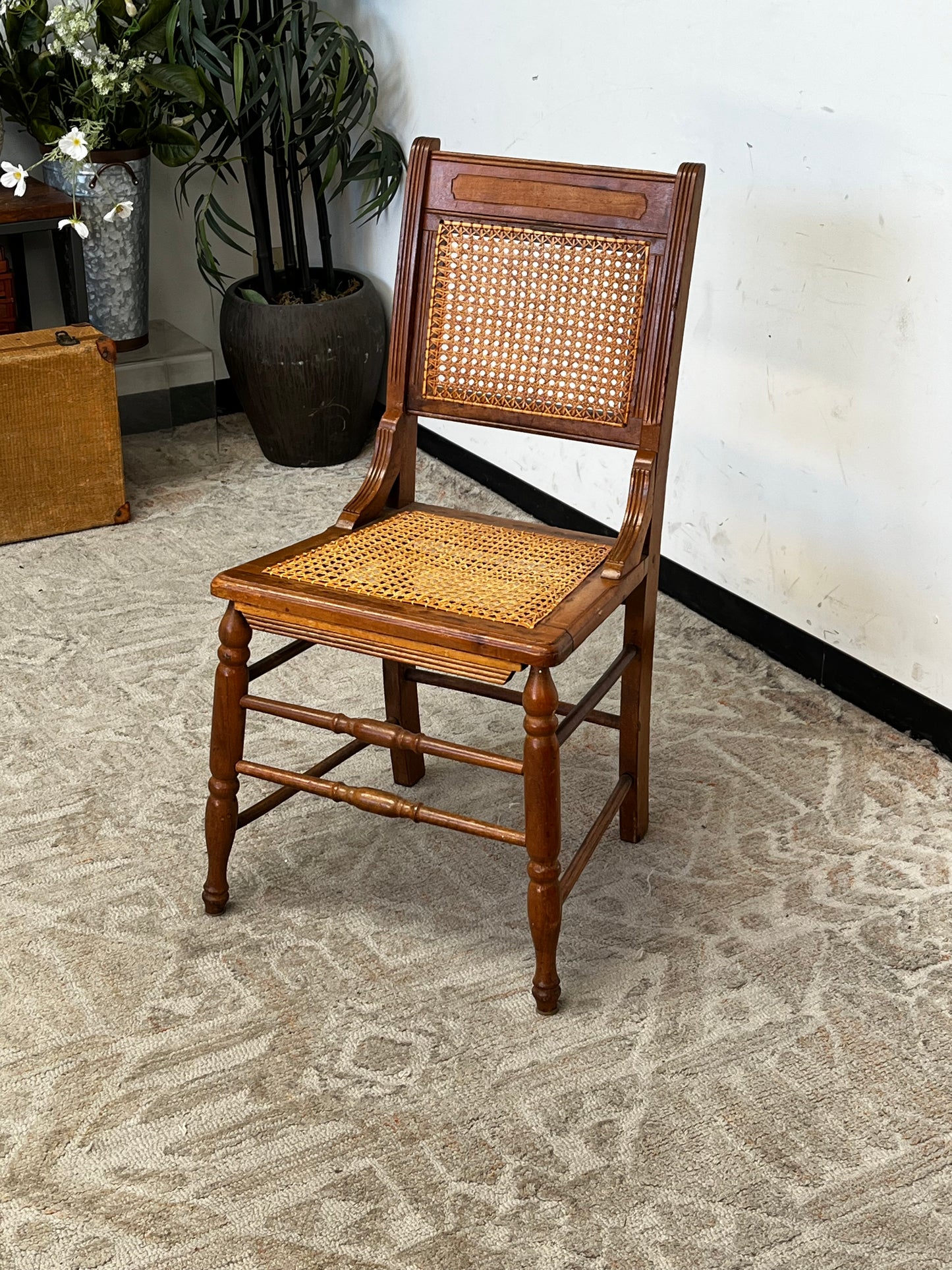 Natural Rattan Dining Chair
