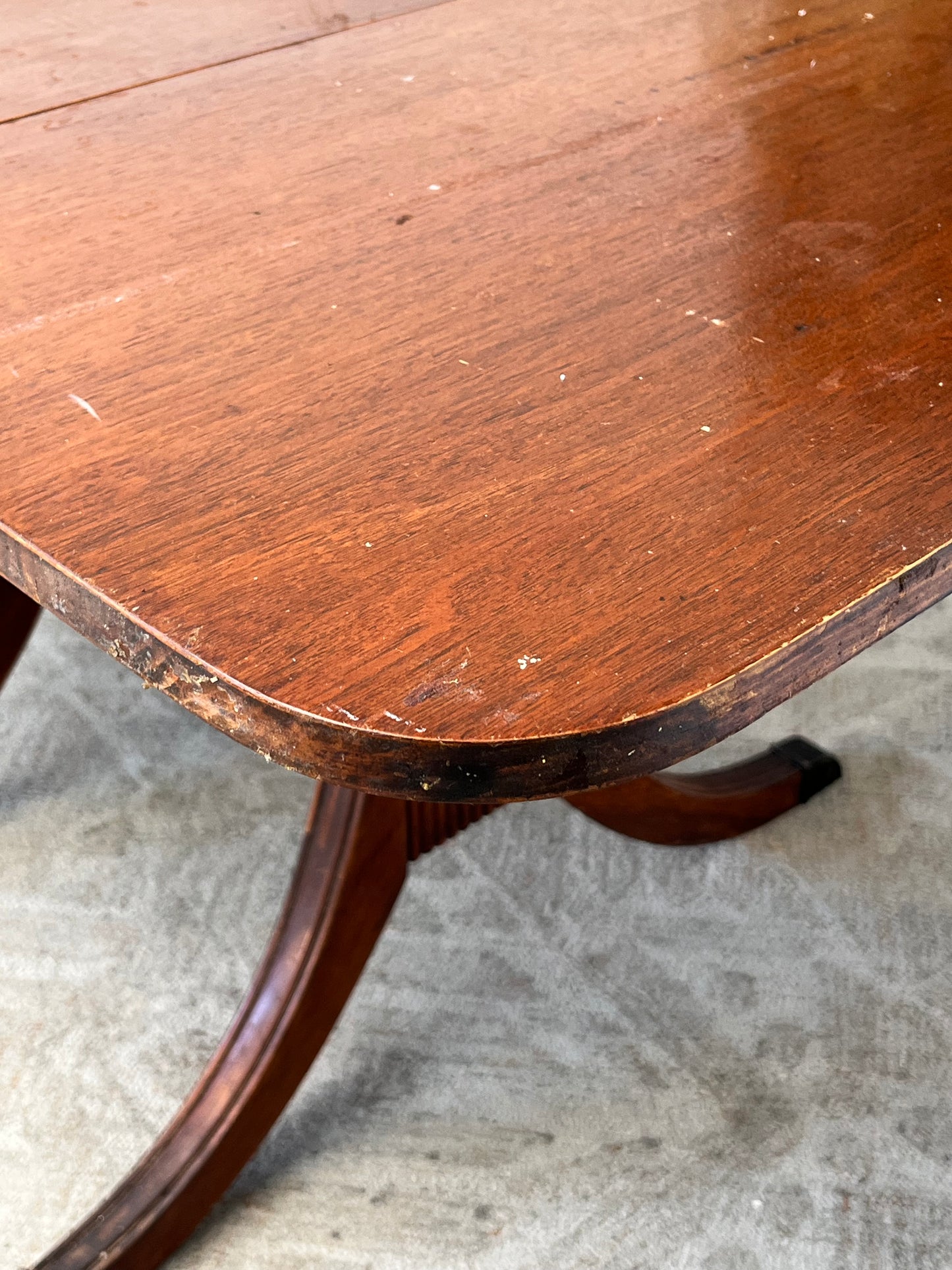 Antique Drop-Leaf Dining Table