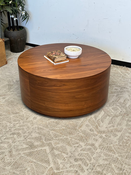 Mid Century Style Oval Coffee Table
