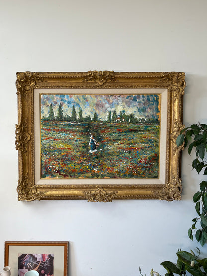 Original Oil Painting Framed 32.5" x 41.5"