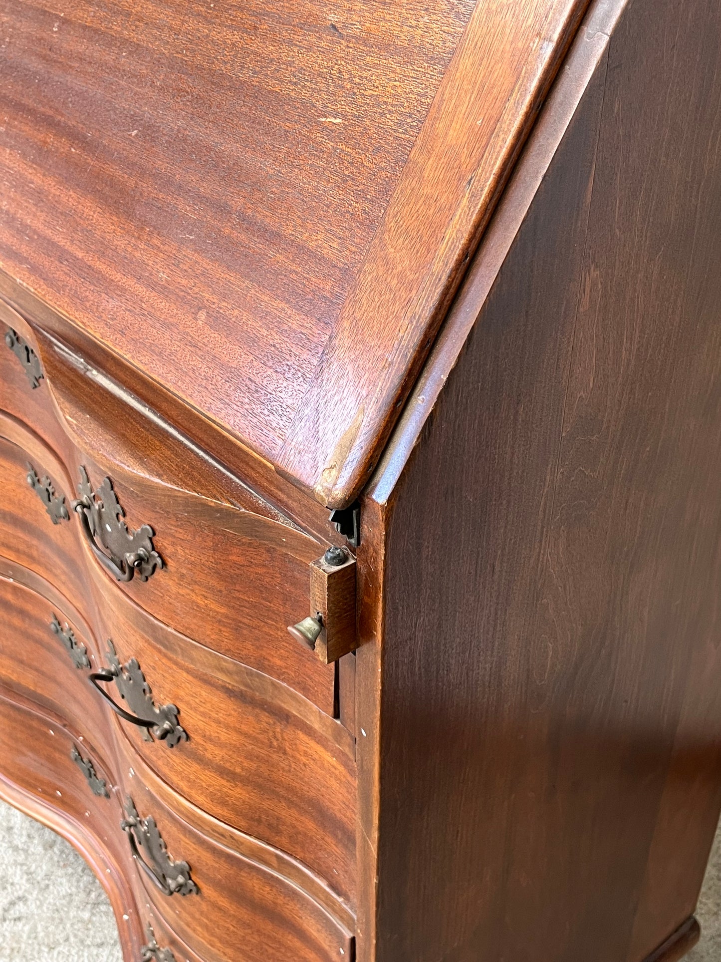 Antique Secretariat Style Desk
