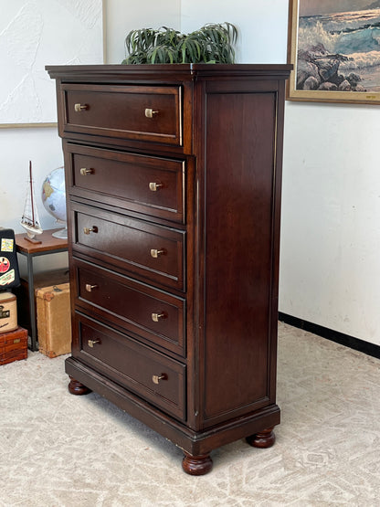 Ashley Furniture Wooden 5 Drawer Dresser