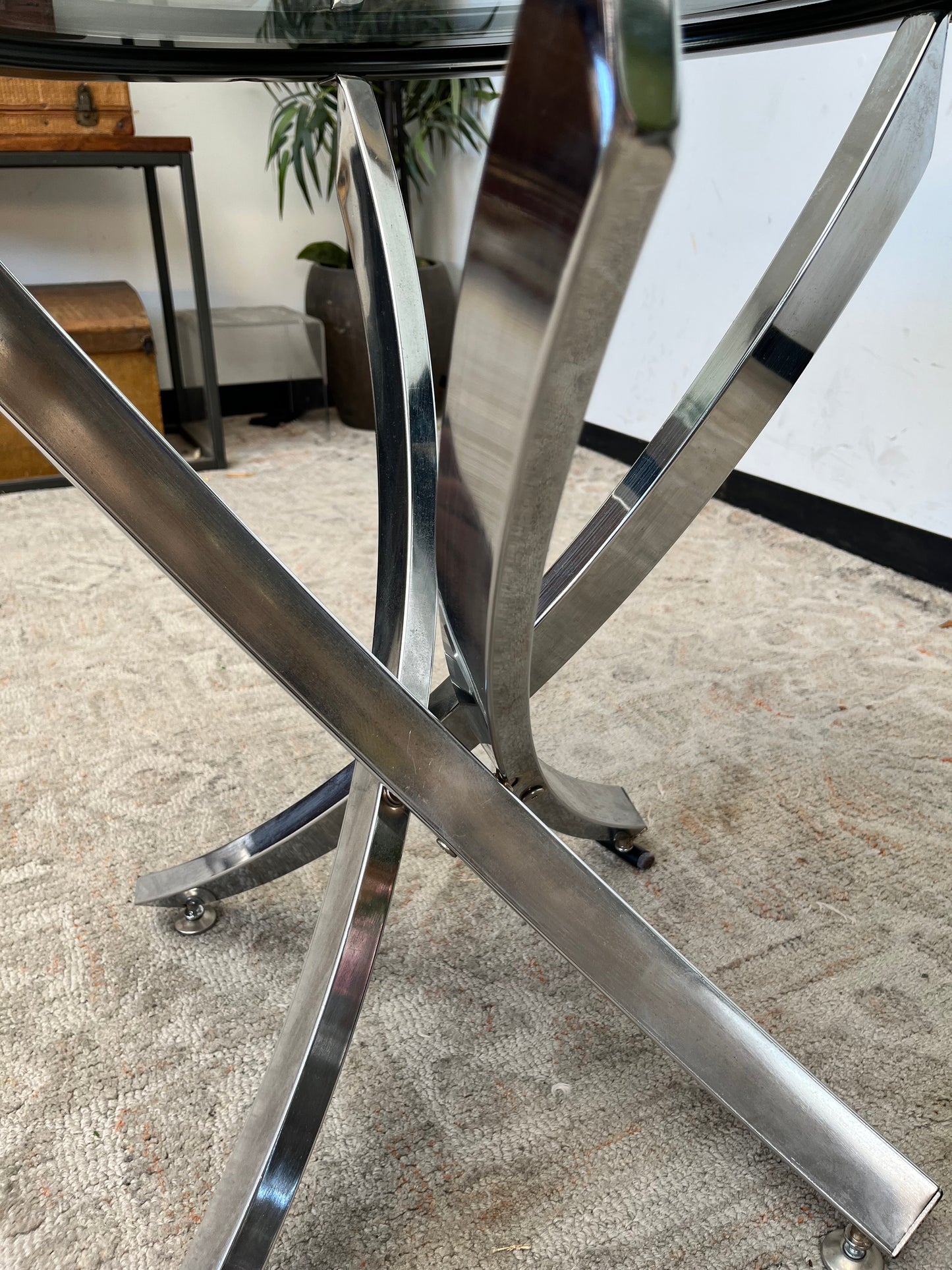 Modern Glass Side Table
