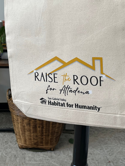 Habitat For Humanity Canvas Bag "We Are All Altadena"