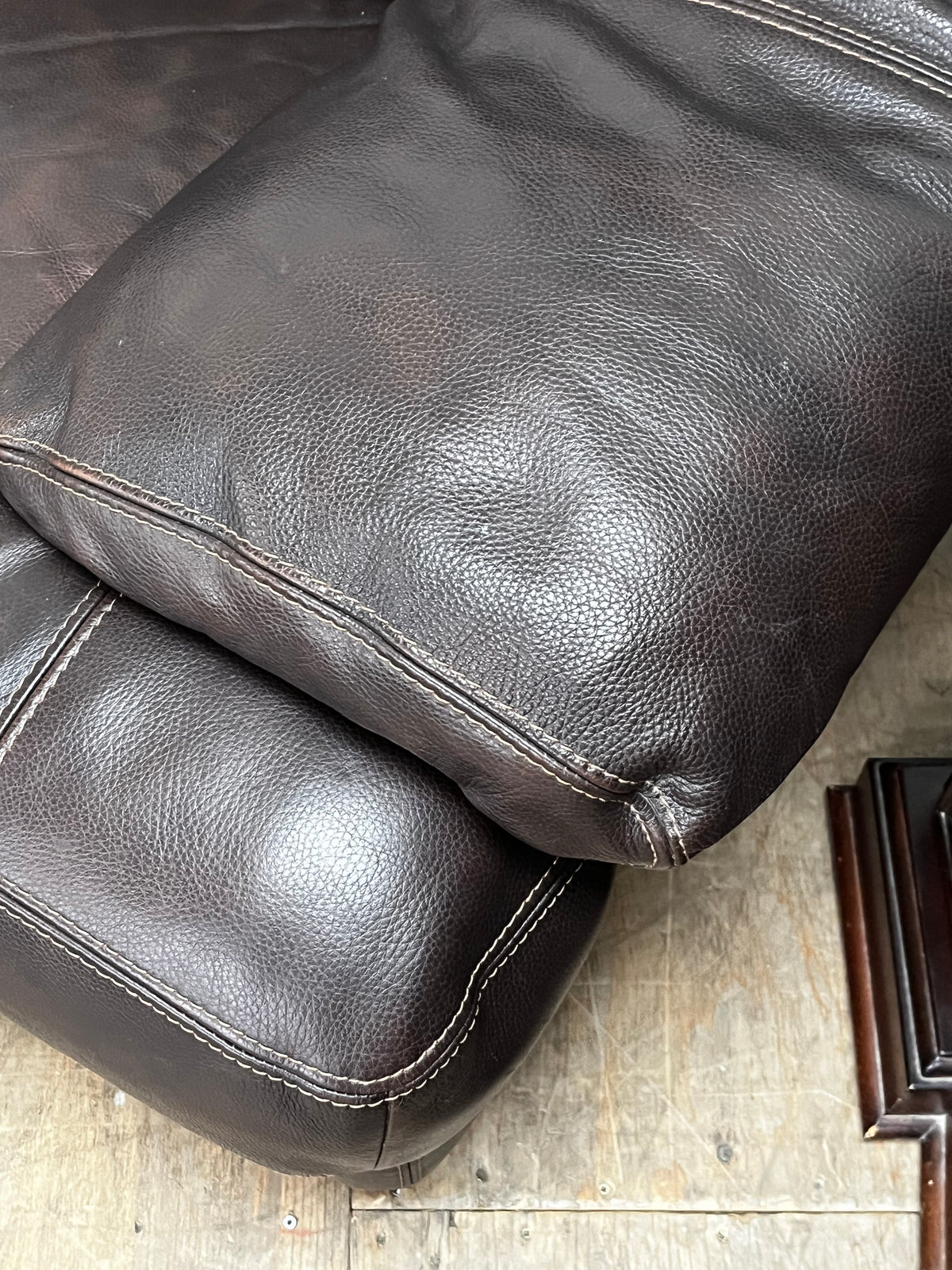 Faux Leather Armchair by Chateau d'Ax
