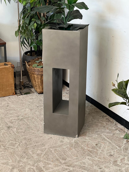 Industrial Style 36" Concrete Planter