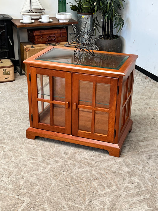 Craftsman Style Wooden Side Table