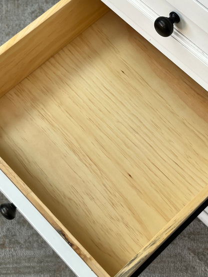 Modern Single 3-Drawer Cabinet - Missing Top