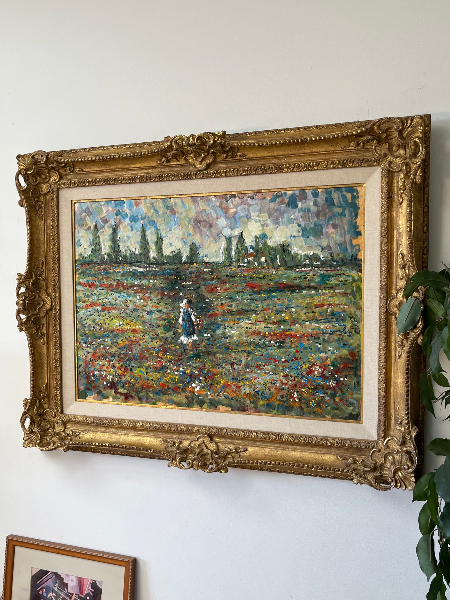 Original Oil Painting Framed 32.5" x 41.5"