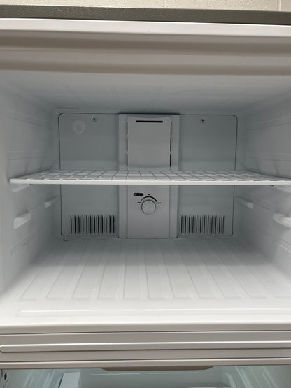 Seasons Stainless Steel 18 Cu. Ft. Top Freezer