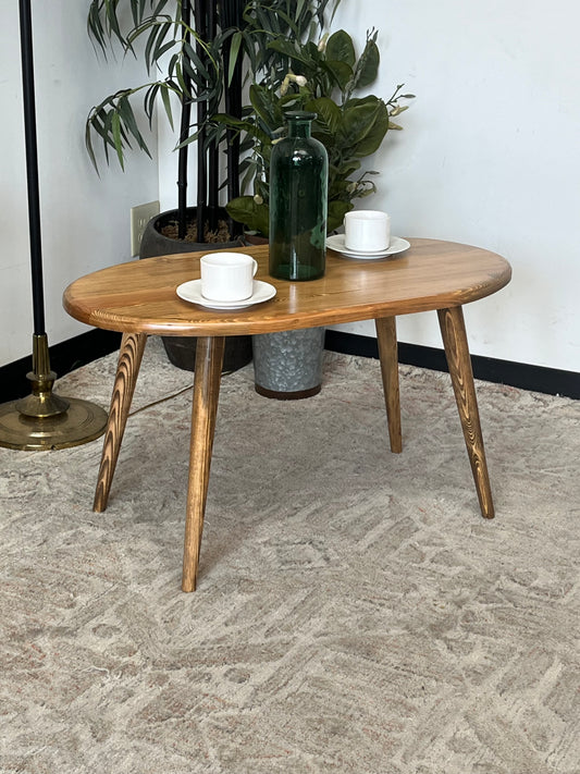 Mid Century Style Oval End Table
