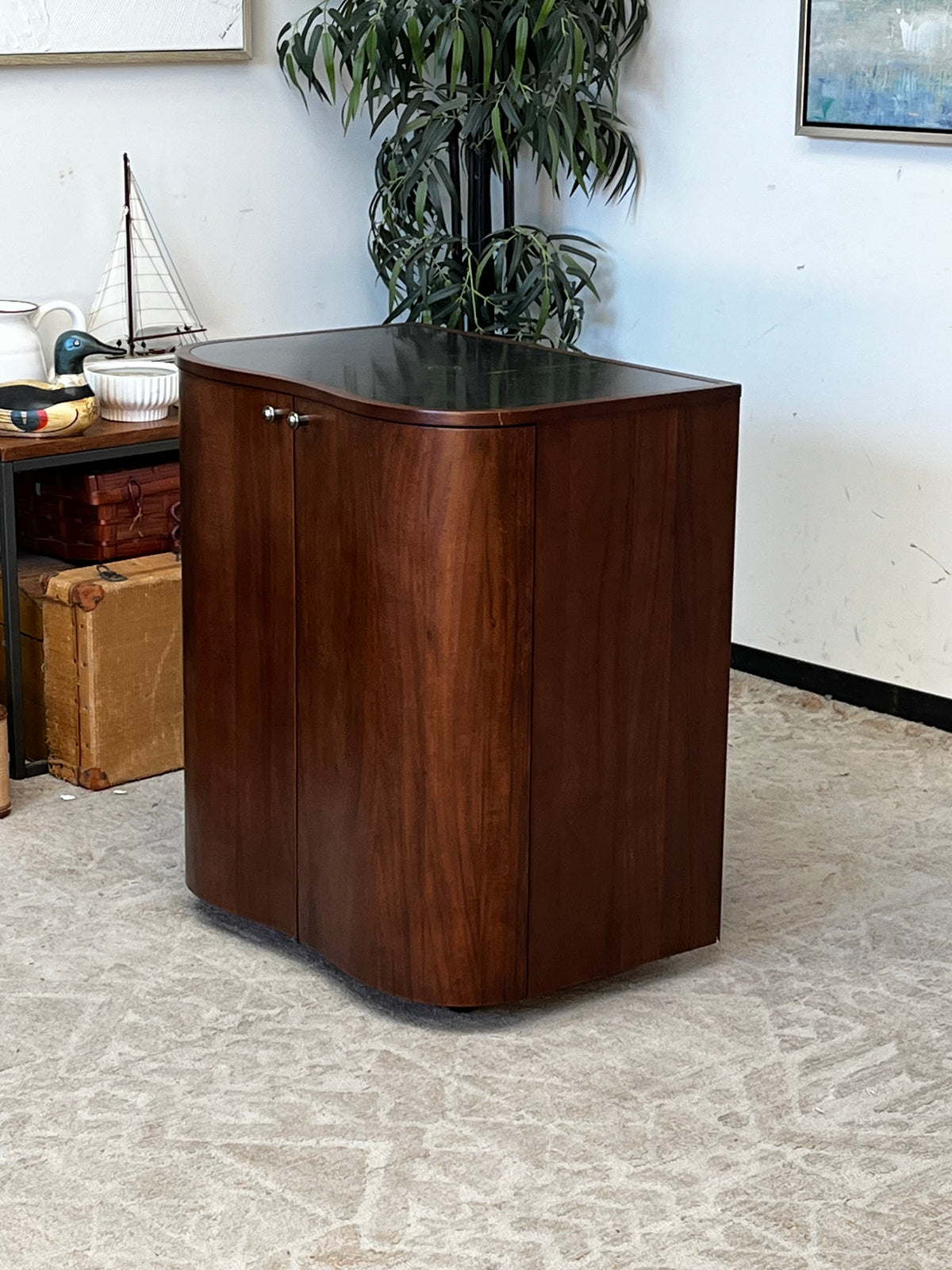 Modern Style Wooden Bar - Damaged