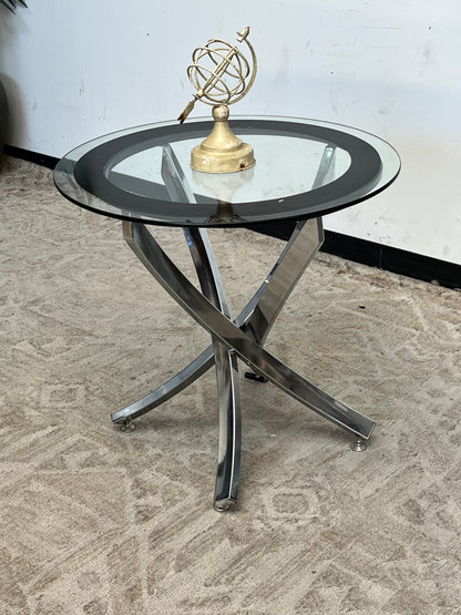 Modern Glass Side Table
