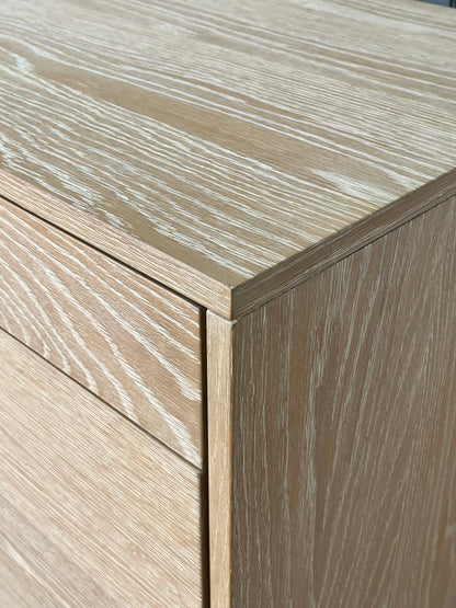 Modern Wooden 4 Drawer Nightstand