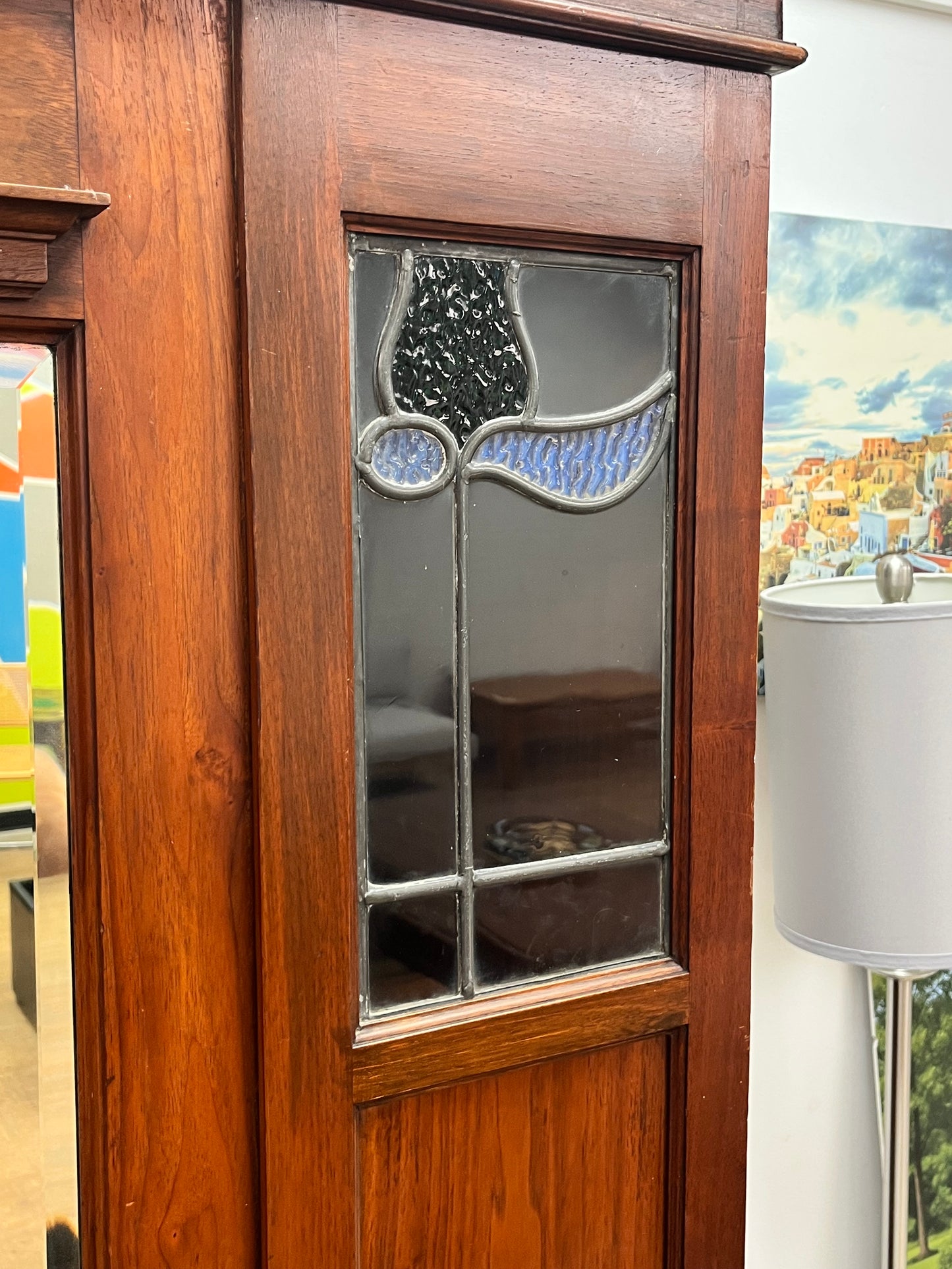 Antique Edwardian 80" Armoire