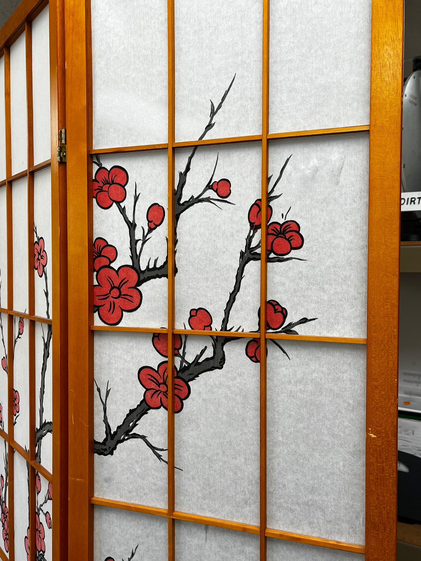 Floral 102" Rom Divider