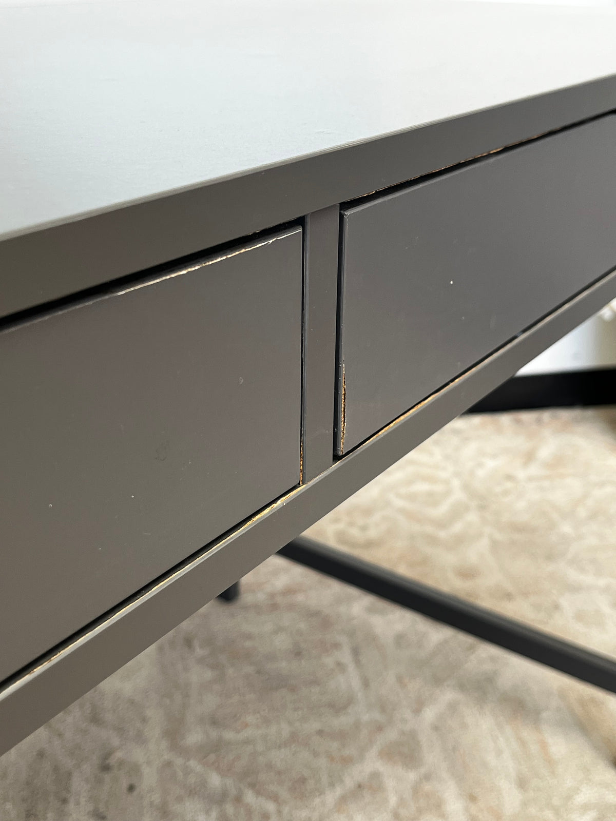 Ikea Grey Office Desk