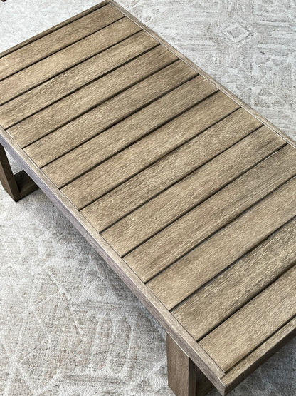 Outdoor Wooden Coffee Table