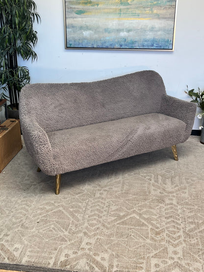 Modern Style Shaggy Couch