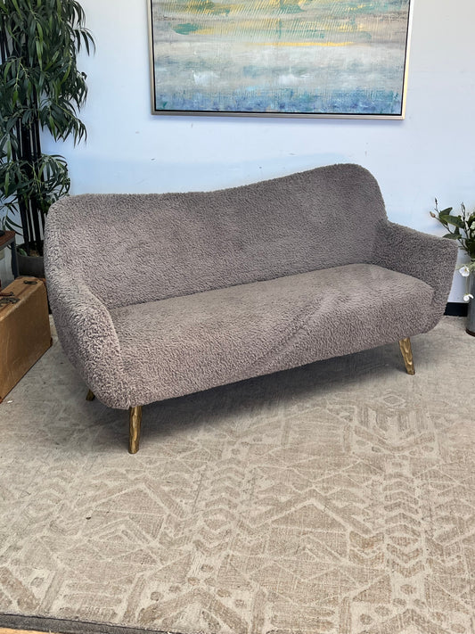 Modern Style Shaggy Couch