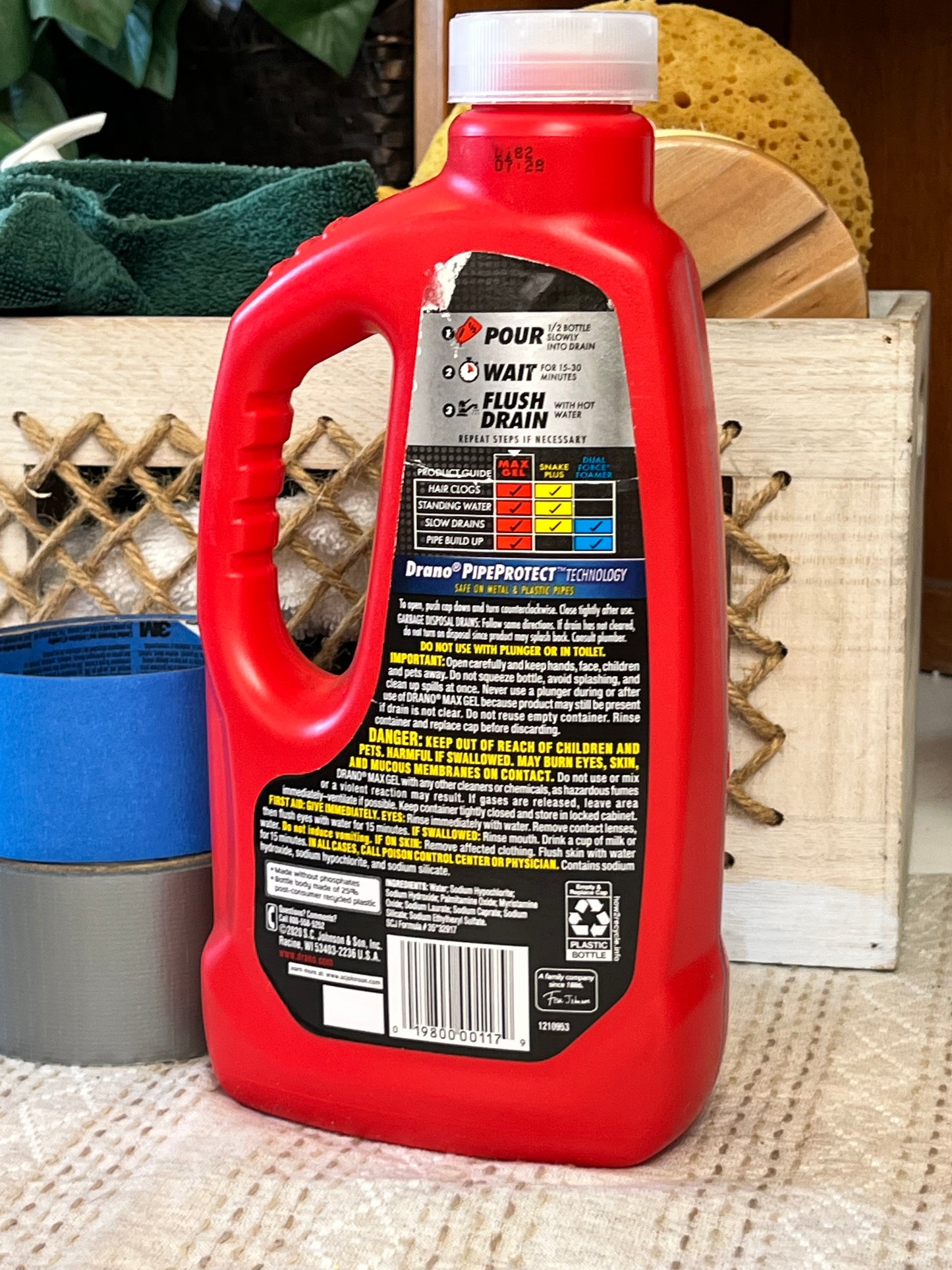 Drano Max Gel 32 fl oz