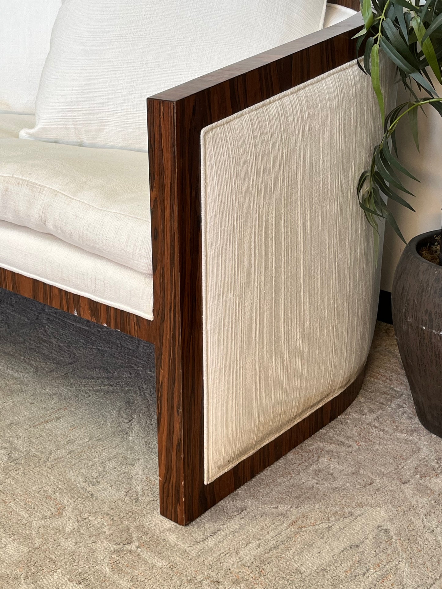 Kreiss Modern Round Back Sofa