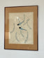 Bohemian Waxwings Artist Moran Framed Artwork
