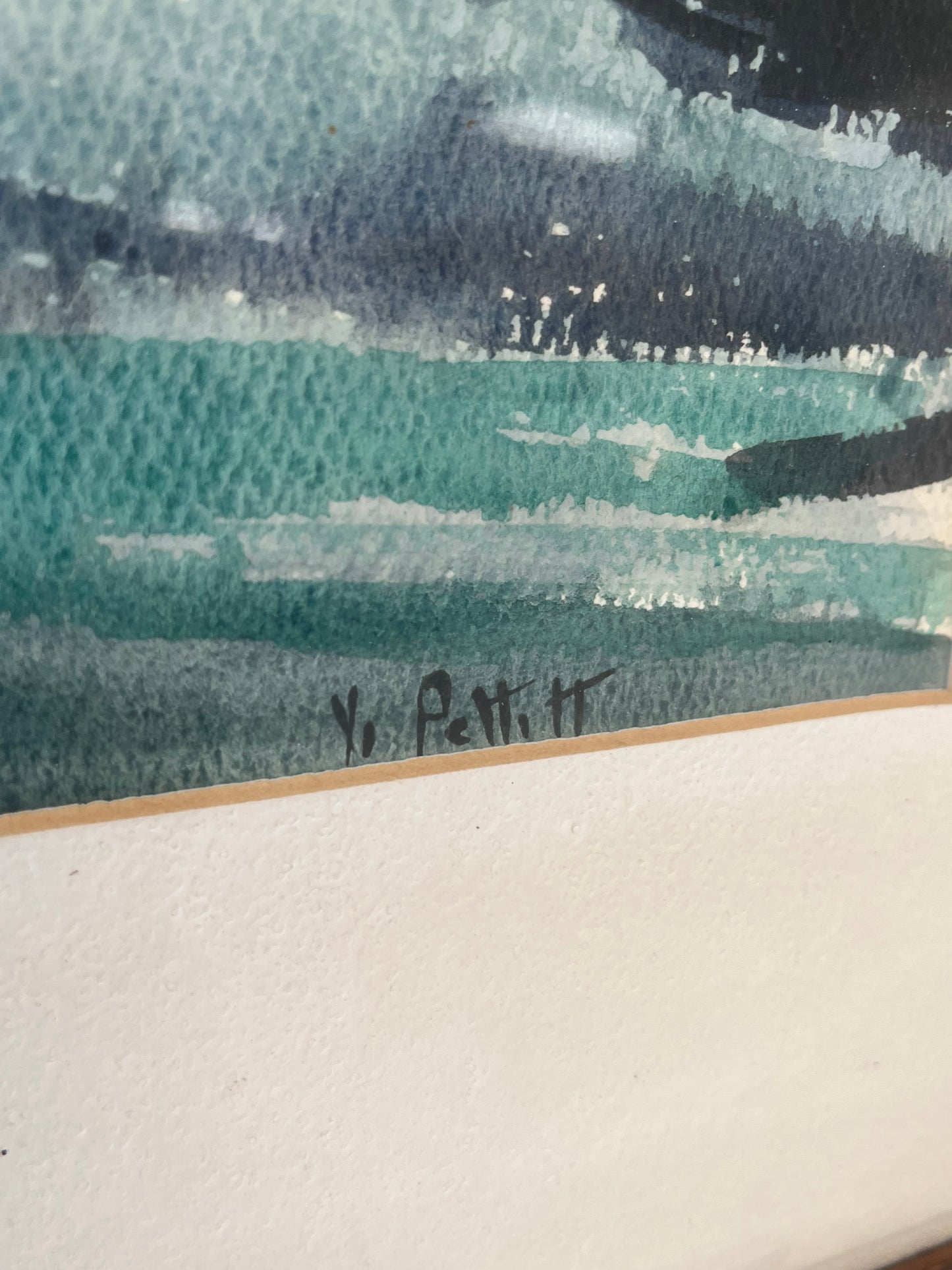 Original Watercolor Framed Artwork