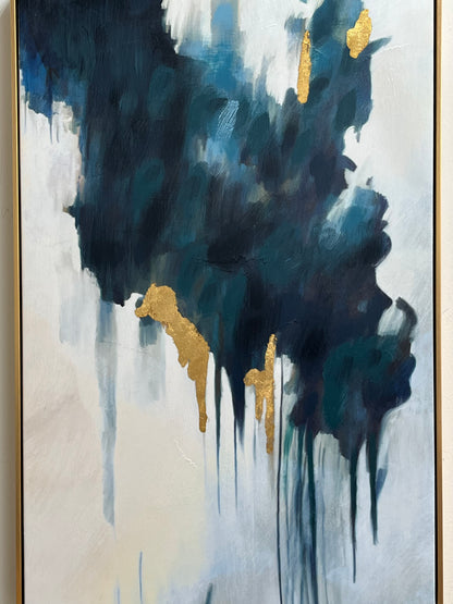 Abstract Hand Painted Framed Artwork