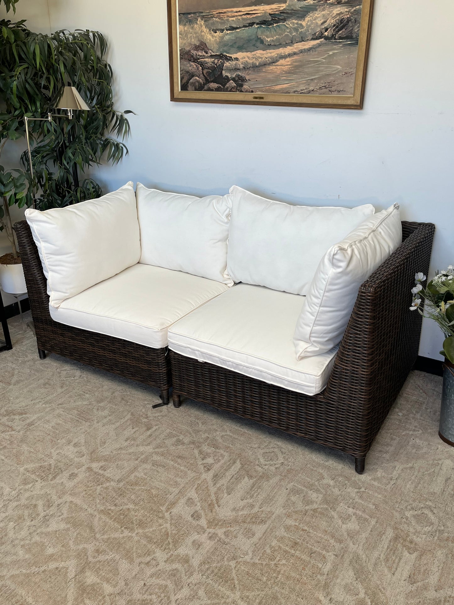 Outdoor Poly Rattan Brown Chair