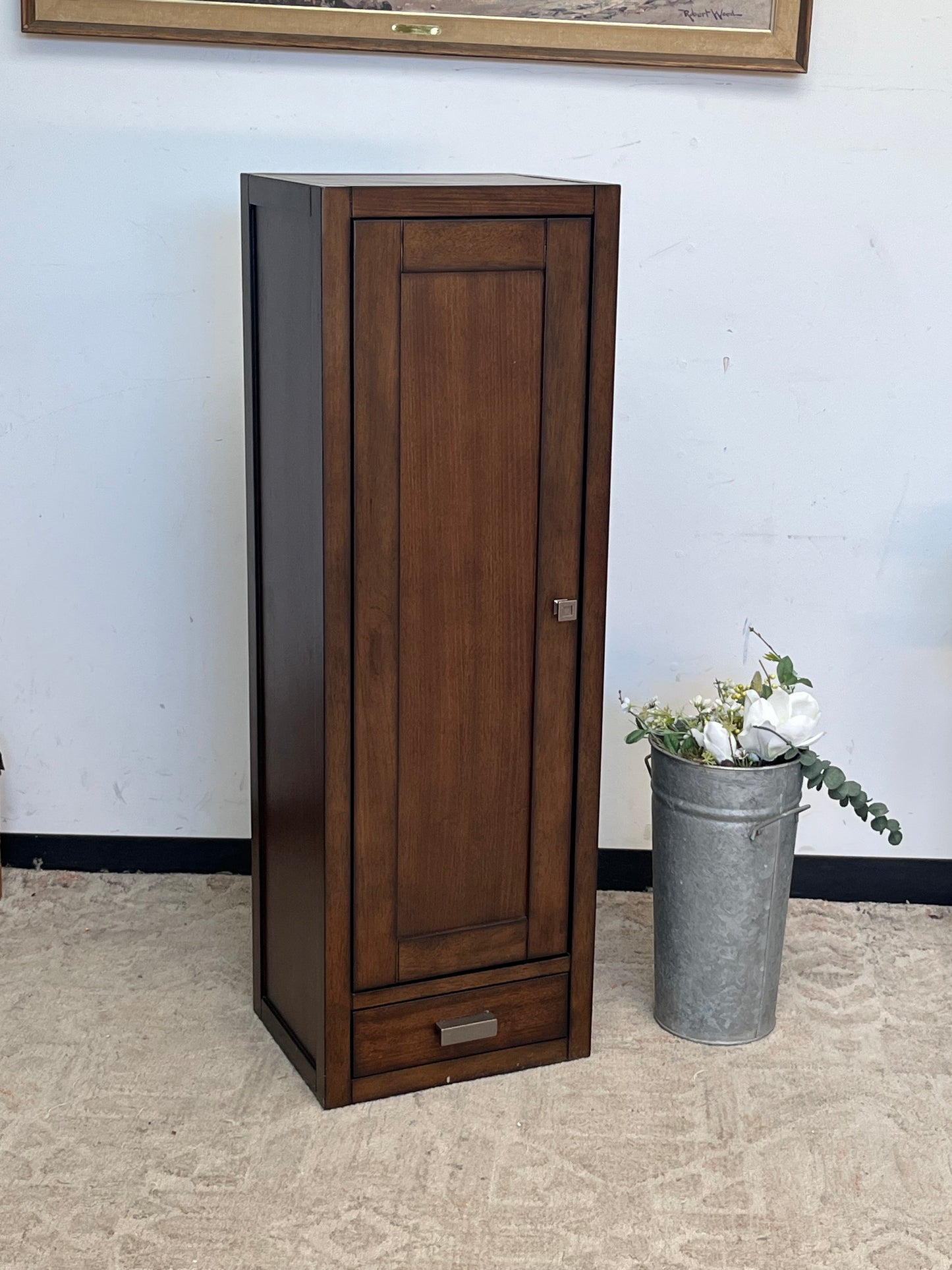 James Martin Brown Large Single Cabinet